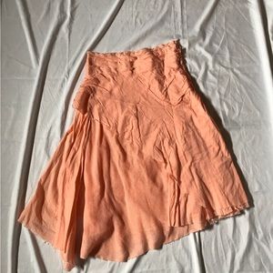 FREE PEOPLE ASYMMETRICAL SKIRT